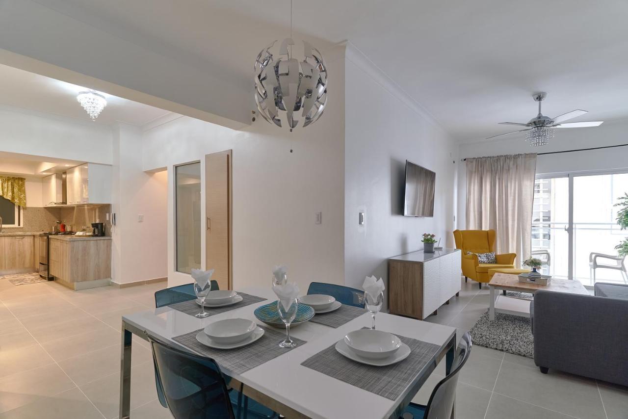 סנטו דומינגו Dom. Rep. Exclusive 2 Bed Apt. Evaristo Morales מראה חיצוני תמונה