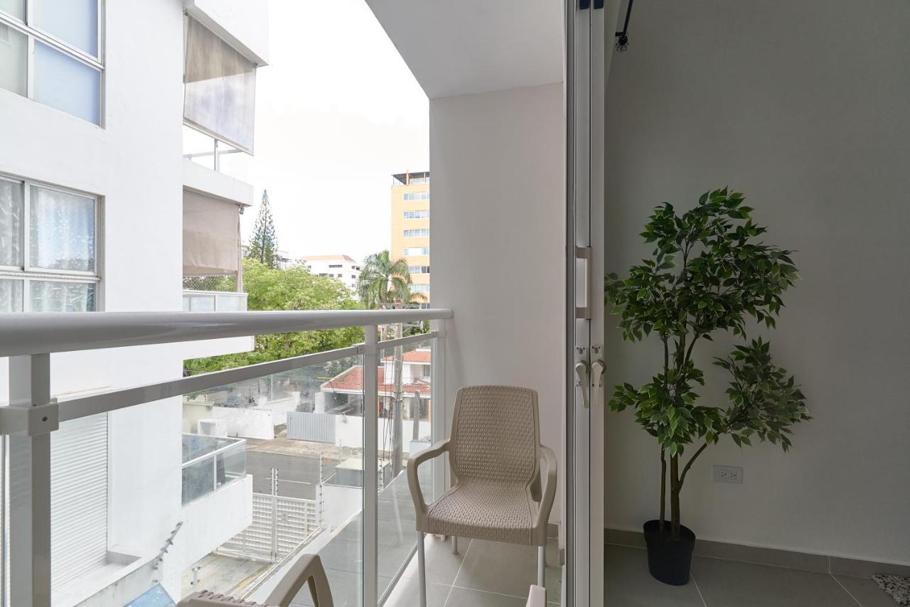 סנטו דומינגו Dom. Rep. Exclusive 2 Bed Apt. Evaristo Morales מראה חיצוני תמונה